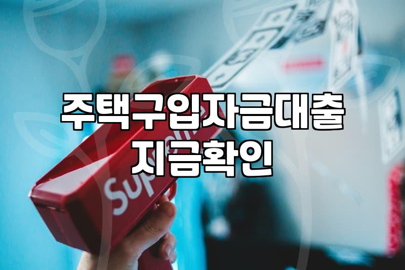 내생에첫주택대출 한도와 금리 조건 비교하기