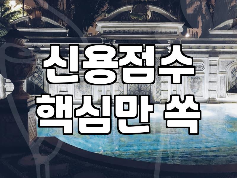 개인대출 신청 전 꼭 알아야 할 신용점수 관리와 거절 방지 전략