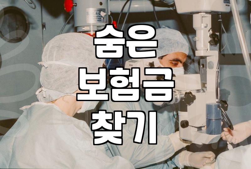 내보험알아보기 서비스 활용법과 숨은 보험금 찾는 순서