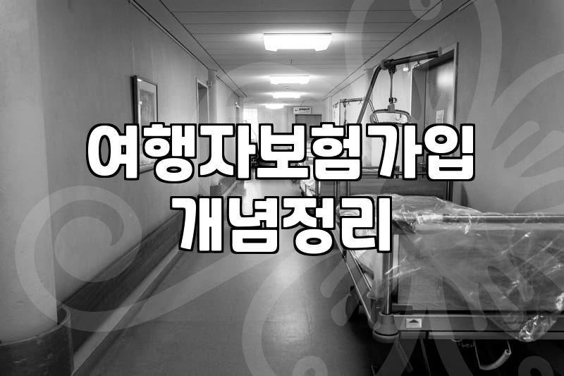 공항 가는 길에 부랴부랴 가입한 여행자 보험