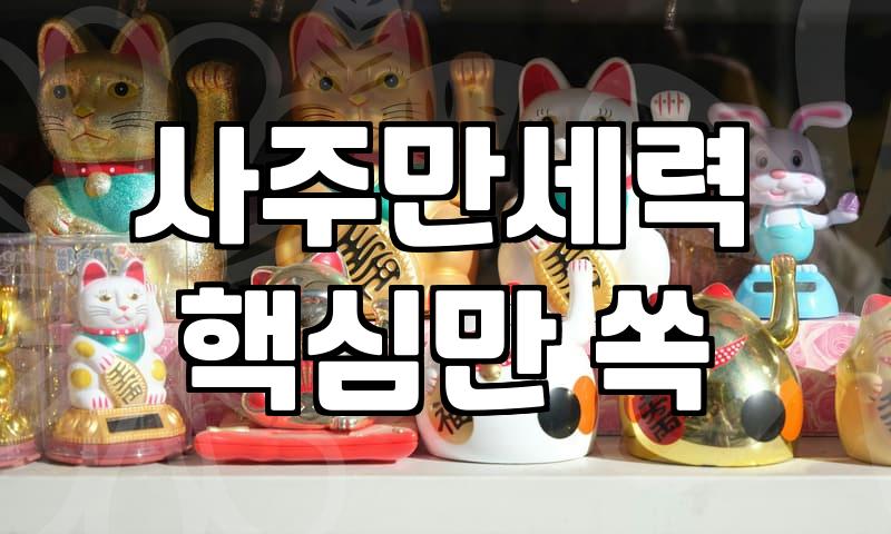 사주명식 구성 요소와 풀이에서 확인하는 핵심 정보