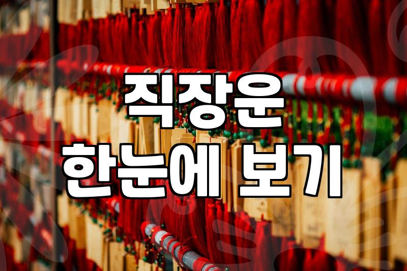 말띠운세 확인 시 반드시 고려해야 할 사주 역학의 핵심 변수
