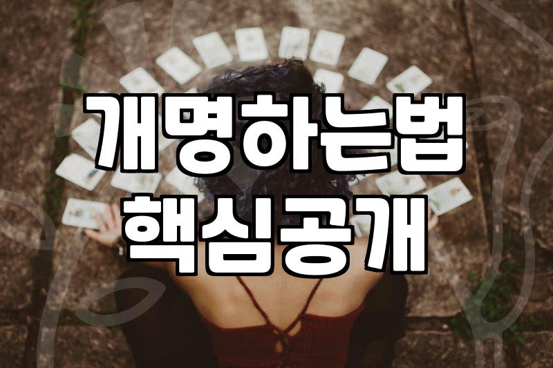 아호짓기, 굳이 돈 써가며 작명소를 찾아가야 할까? 실제 고민해본 현실적인 절충안