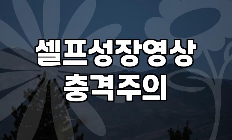 돌성장영상, 셀프 제작을 고민하는 당신에게 전하는 현실적인 조언