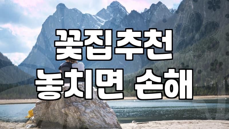 1주년이벤트, 어떤 꽃으로 특별함을 더할까